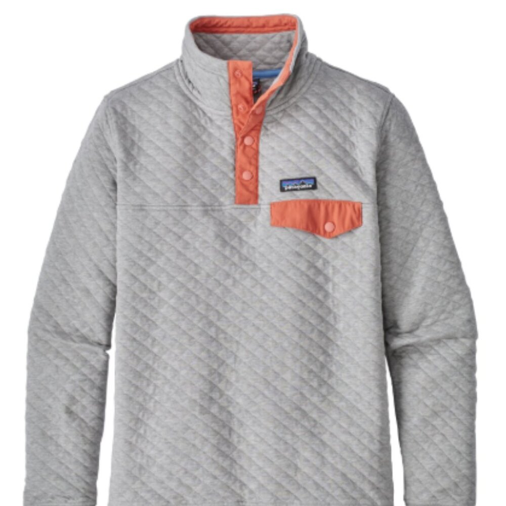 Patagonia Women's Organic Cotton Quilt Snap Pullover